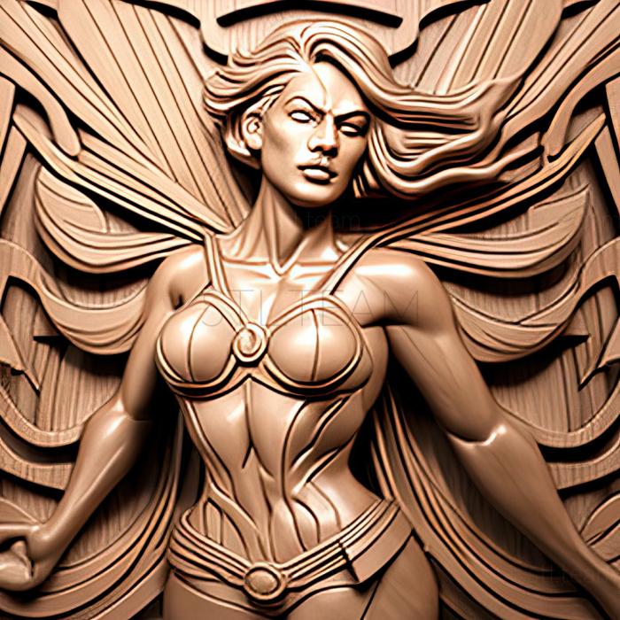 3D модель Вселенная DC Power Girl (STL)